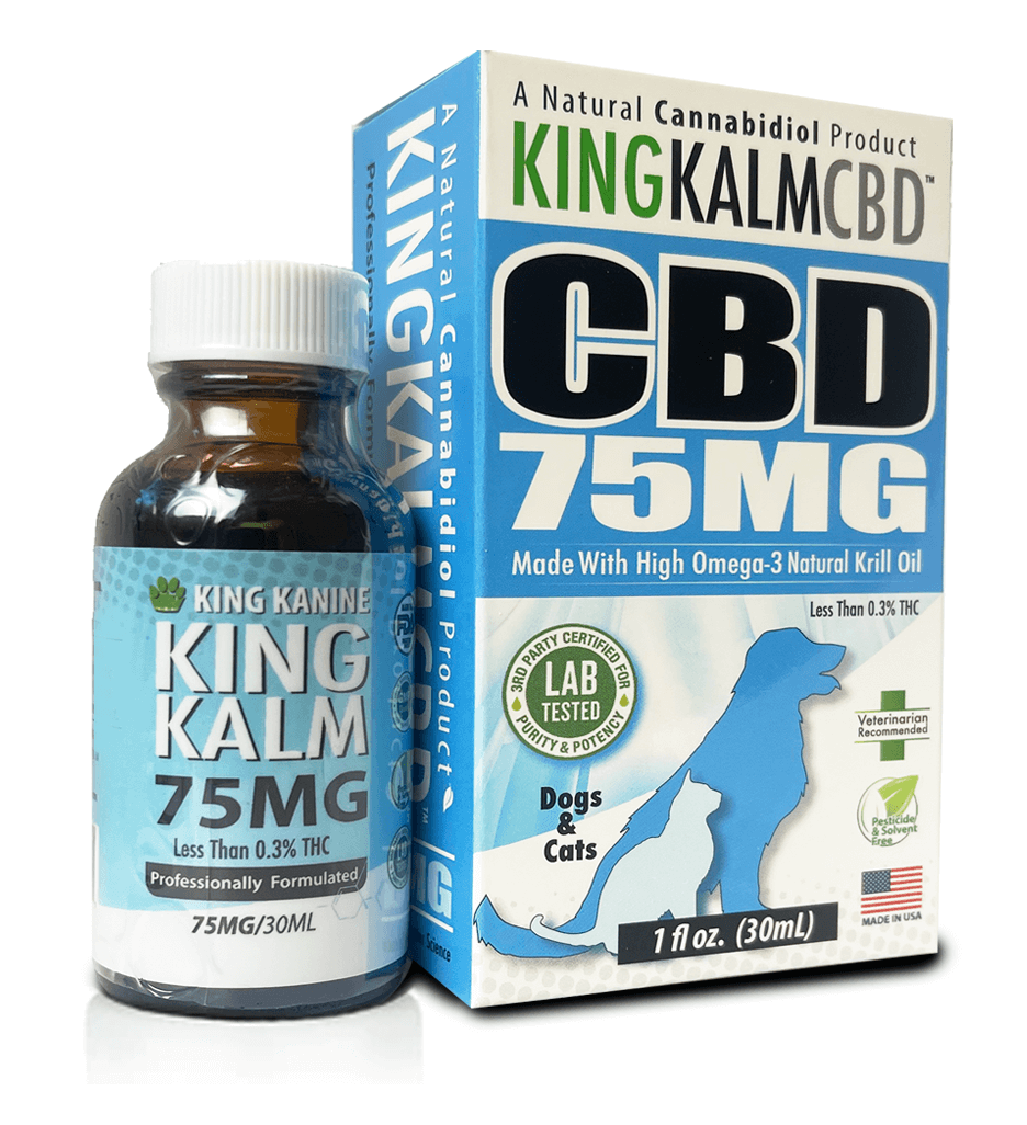 75mg CBD Oil for Dogs Small Dog and Cat Formula 20lbs or less logo