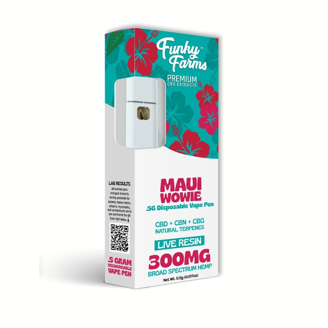 Maui Wowie CBD Live Resin Vape Pen (300mg) logo