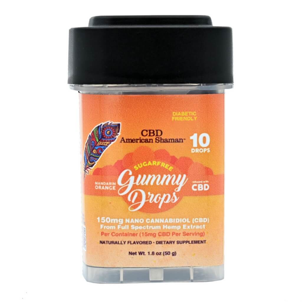 American Shaman Sugar Free CBD Gummy Drops 150 mg Image