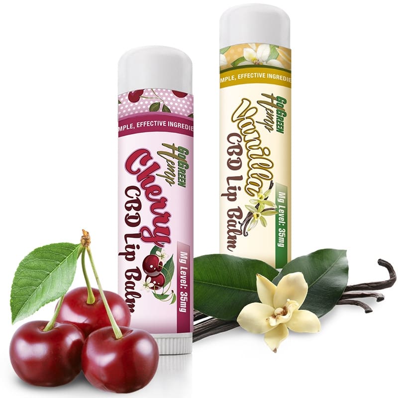 CBD Lip Balm Cherry 35mg logo