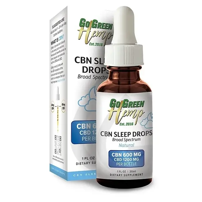 GoGreen Hemp Sleep CBN and CBD Tincture 1200 mg image