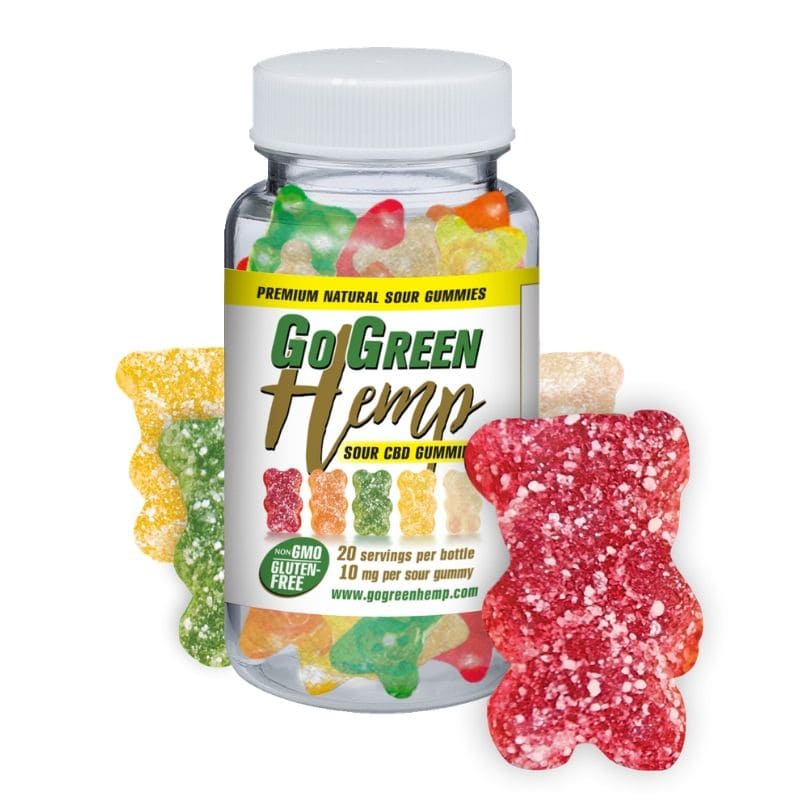 Sour CBD Gummy Bears 10mg logo