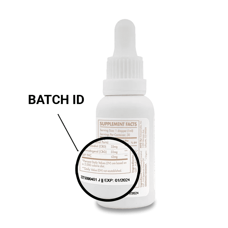 Extract Labs Cognitive Support CBG Oil Tincture – Full Spectrum image4