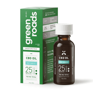 Mint Breeze Broad Spectrum CBD Oil 750mg logo