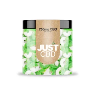 CBD Gummies 750mg Jar  Apple Rings logo