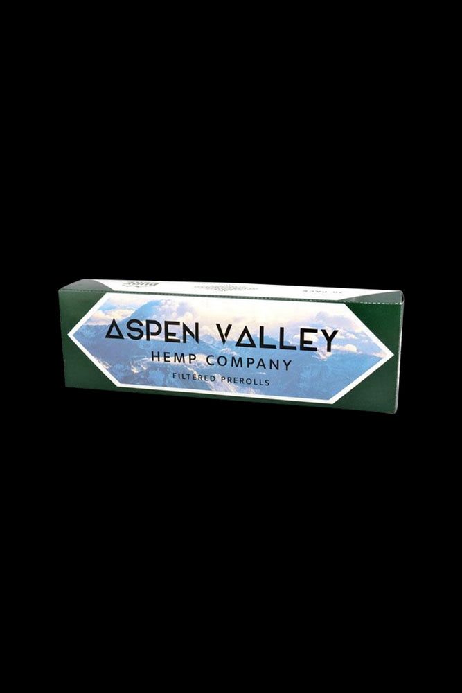 Aspen Valley CBD Hemp Filtered Pre-rolls Carton