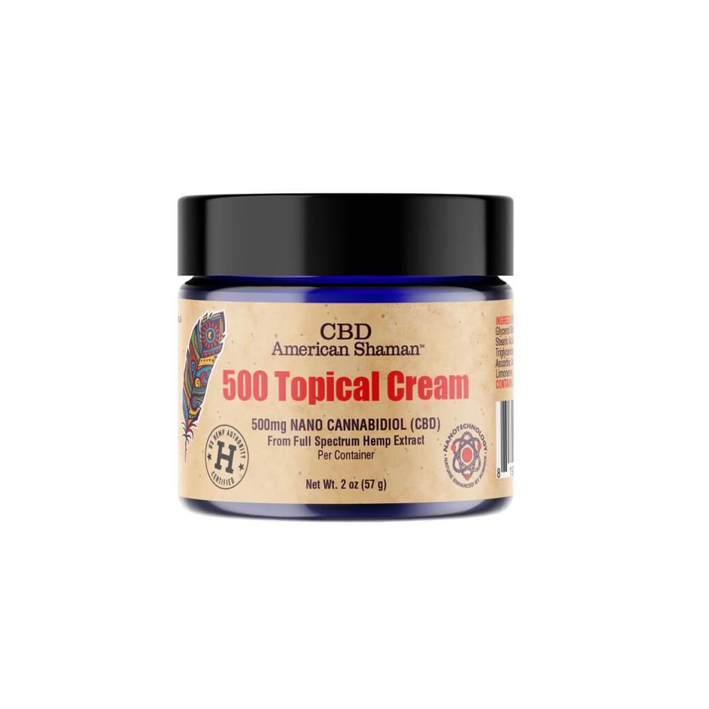 American Shaman Topical Cream 500mg Image