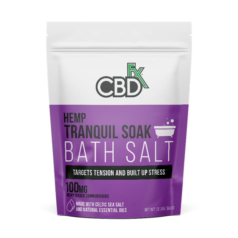 CBD Bath Salt – Lavender 100mg logo