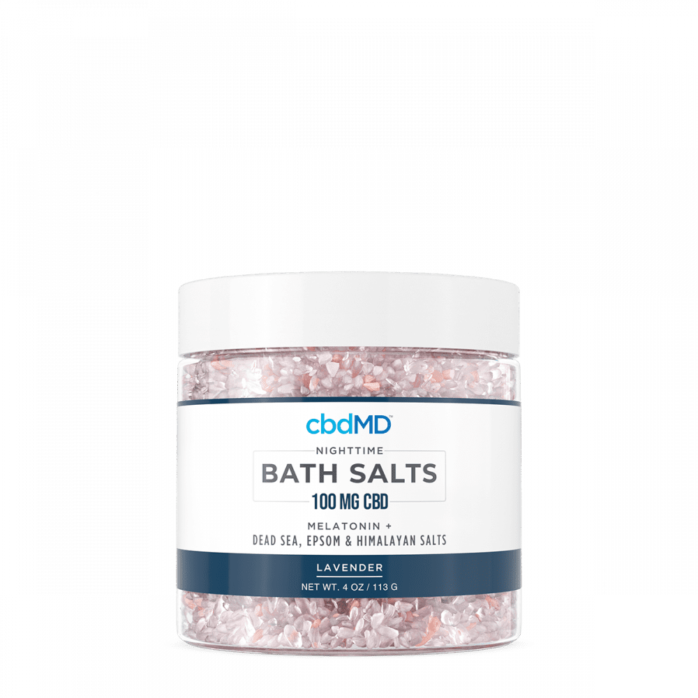 CbdMD CBD Bath Salts - Sleep PM - 4oz 100mg image1