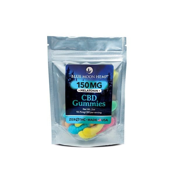 Blue Moon Hemp CBD Sleep Gummies with Melatonin 2oz 150mg image1