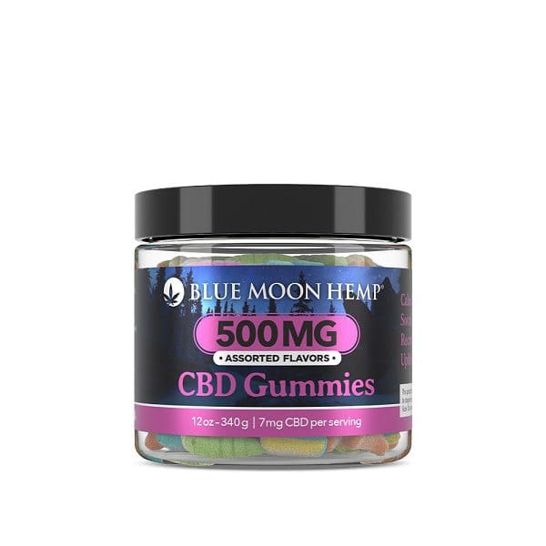 Blue Moon Hemp CBD Gummies Jar (Choose Size) image1