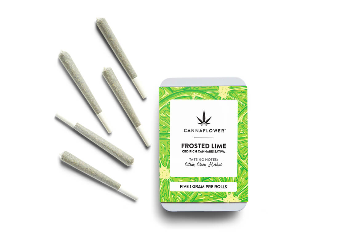 Frosted Lime Pre-roll 5 Pack
