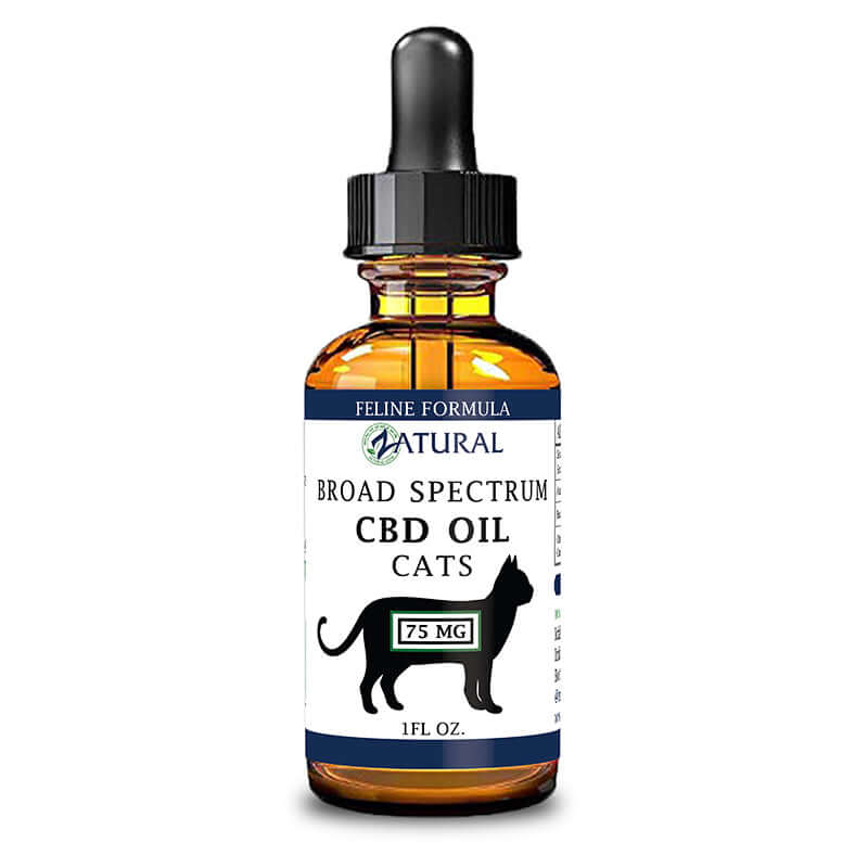 Zatural CBD Oil for Cats | Broad Spectrum CBD 75 mg image_2