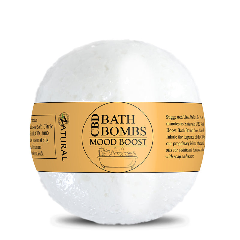 CBD Mood Boost Bath Bomb logo
