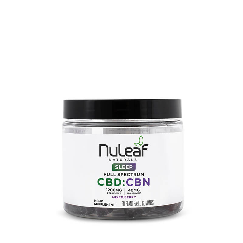 Nuleaf Naturals CBD:CBN 3:1 Full Spectrum Gummies