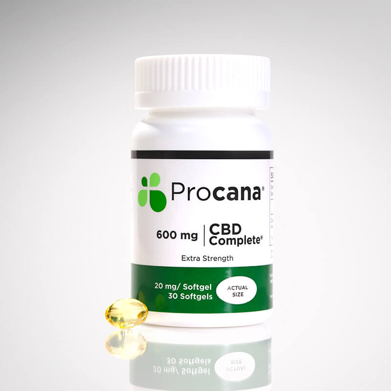 Procana CBD Complete Capsules 600 mg Image
