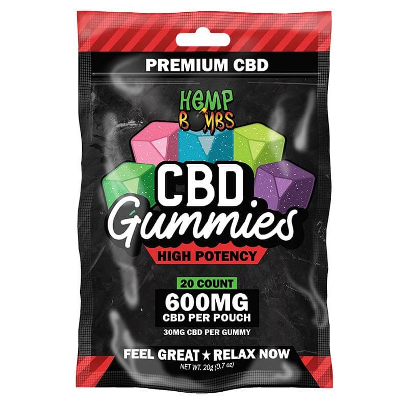 High Potency CBD Gummies 20 Count, 600 mg logo