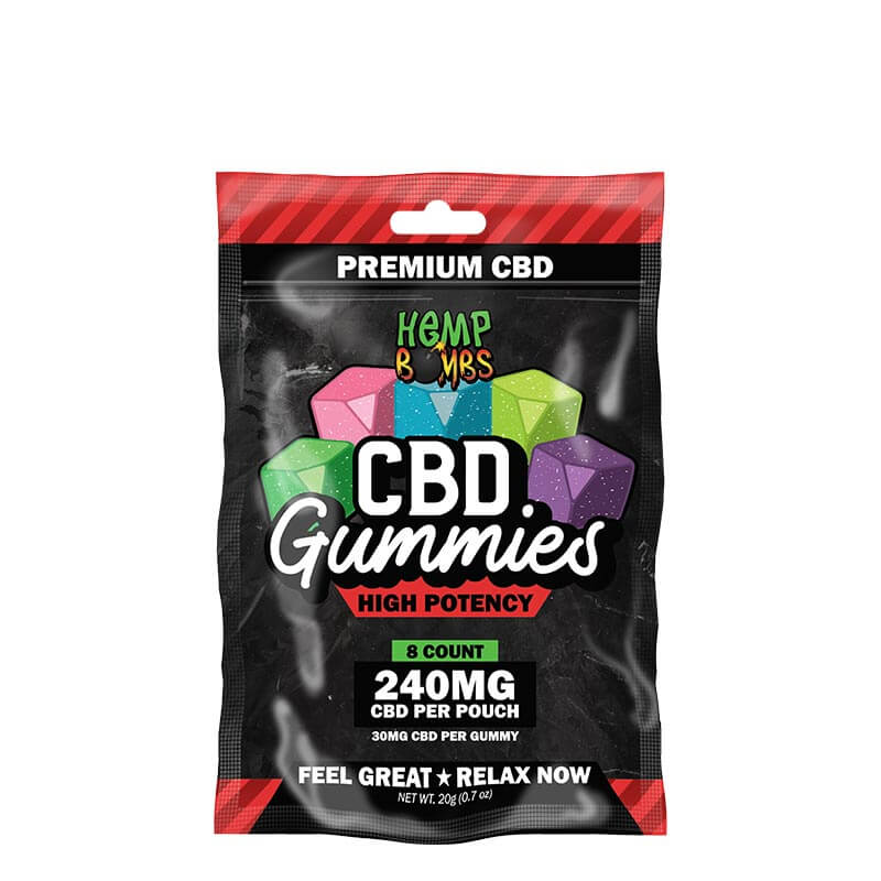8-Count High Potency CBD Gummies logo