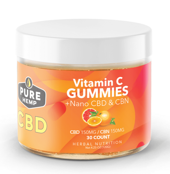 Pure Hemp CBD Gummies - Vitamin C 300mg image1