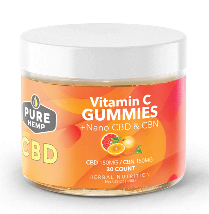 Pure Hemp CBD Gummies - Vitamin C 300mg