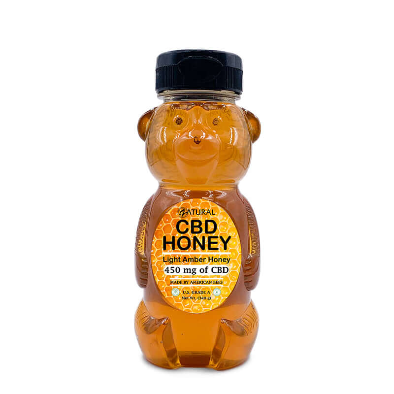 Zatural CBD Honey Raw Idaho Honey 450 mg image