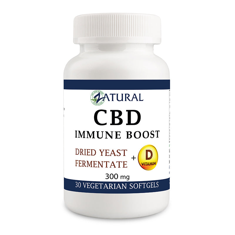 Zatural CBD Immune Boost Softgels Vegetarian Nano CBD Oil