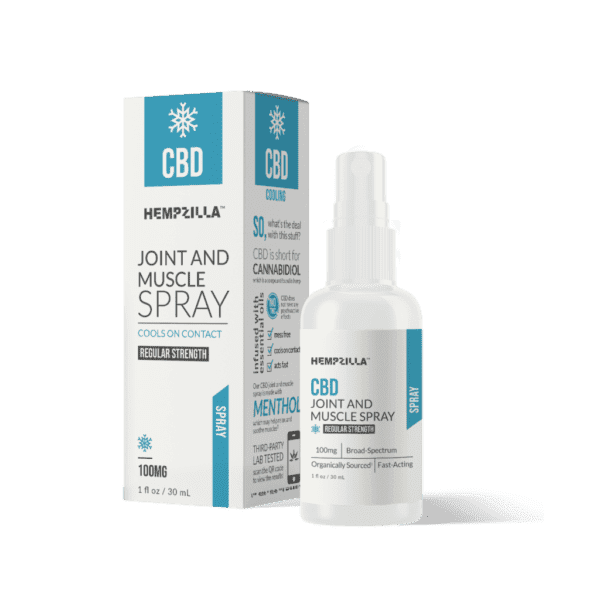 CBD Joint and Muscle Pain Spray (100mg or 500mg) logo
