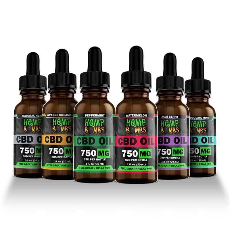 750mg CBD Oil logo