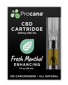 Procana Fresh Menthol Cartridges 200 mg Image