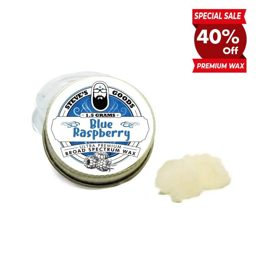 Blue Raspberry CBD Wax – Limited – 1.5 g Fine units