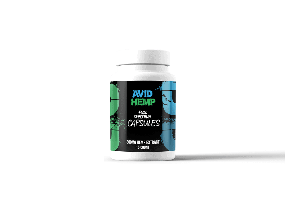 300mg 15ct CBD Capsules logo