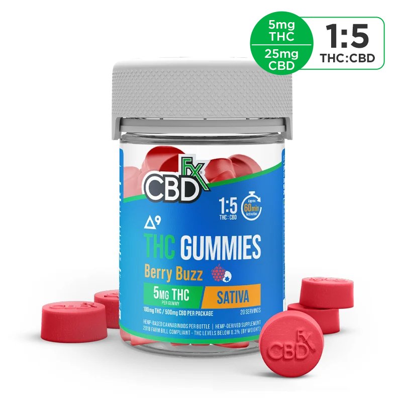 Delta-9 THC Gummies + CBD: Berry Buzz Sativa logo