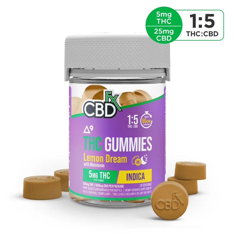 Delta-9 THC Gummies + CBD: Lemon Dream Indica logo