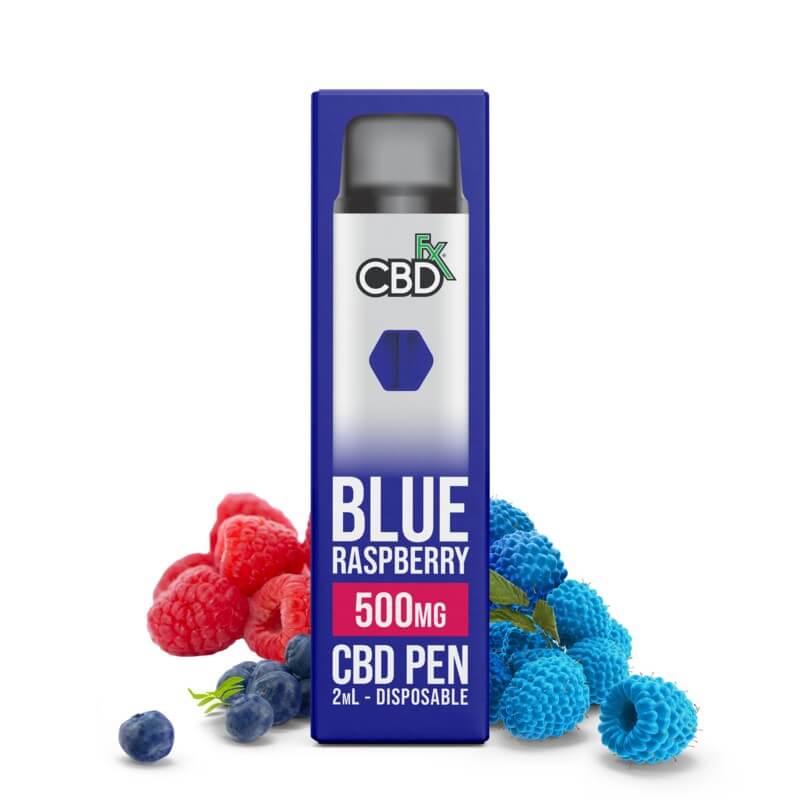 Blue Raspberry CBD Vape Pen 500MG logo