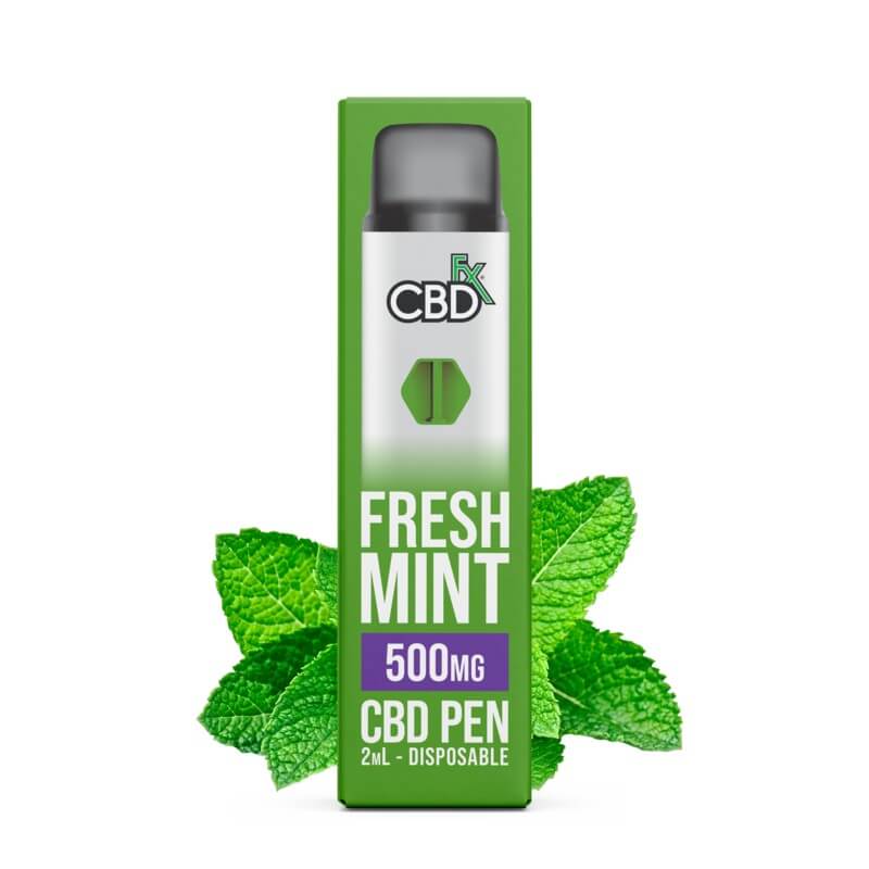 Fresh Mint CBD Vape Pen 500MG logo