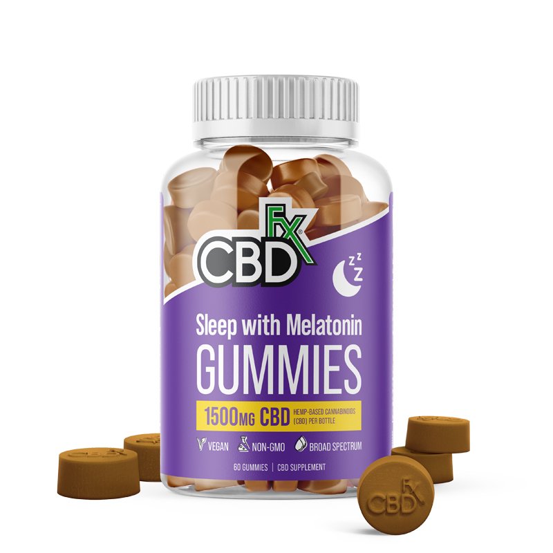 CBD Gummies with Melatonin For Sleep 1500mg logo