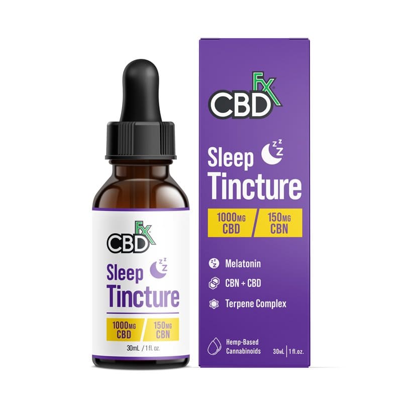 CBDfx CBD Oil Sleep Tincture 1000 mg image1