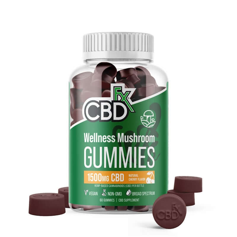 CBDfx CBD Gummies With Mushrooms For Wellness Image