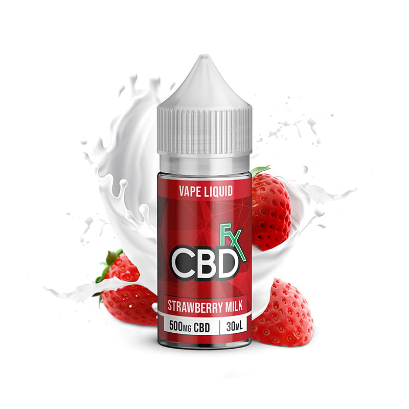 Strawberry Milk CBD Vape Juice 500 – 2000mg logo