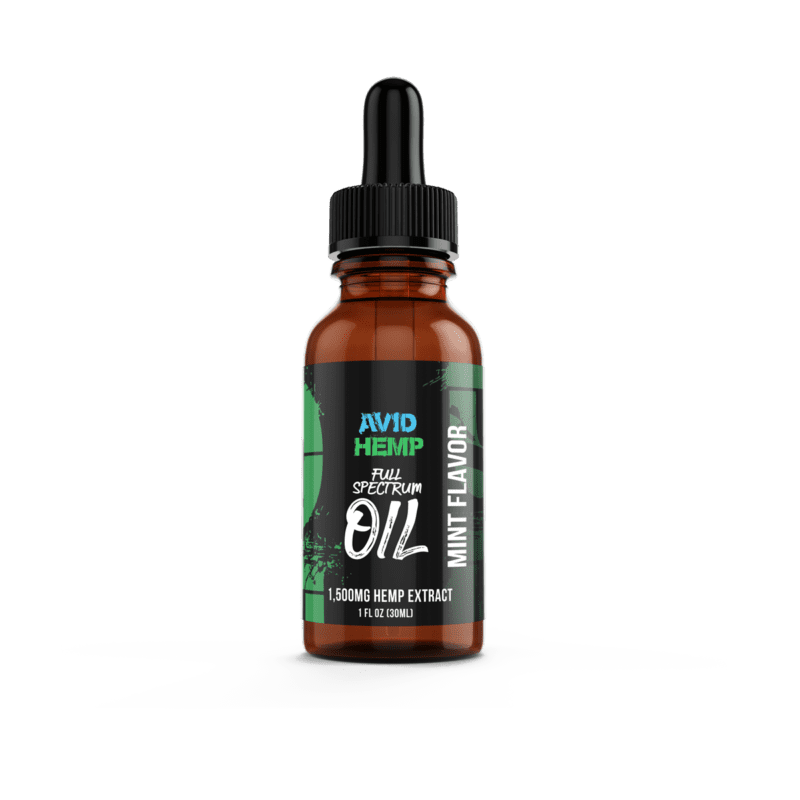 1,500mg CBD Oil Tincture Mint logo