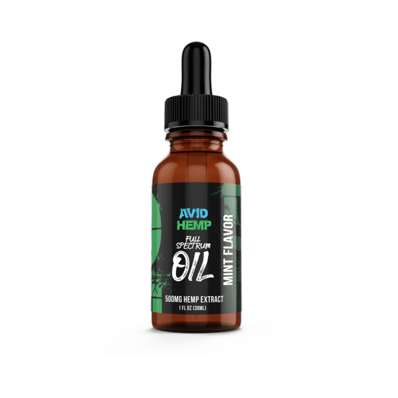 500mg CBD Oil Tincture Mint logo