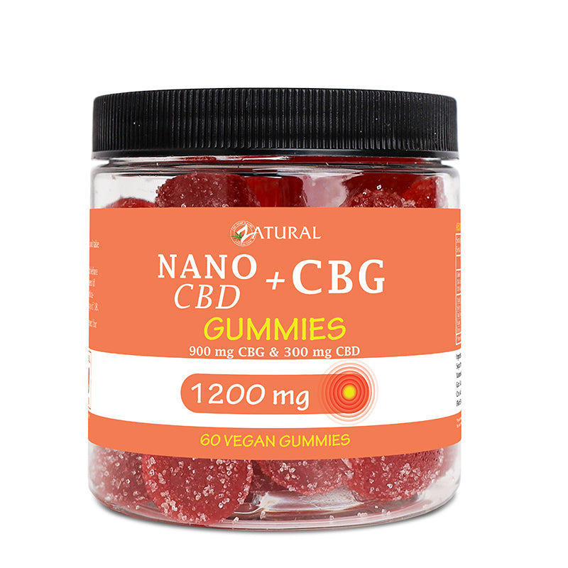 CBG Gummies | With Nano CBD, 60ct logo