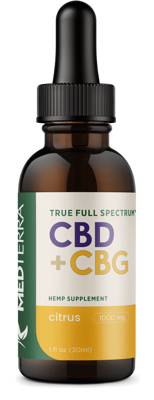Medterra CBG and CBD Full Spectrum Tincture 500 mg image