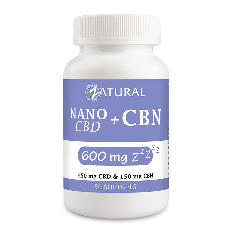 CBN Softgels With Nano CBD logo