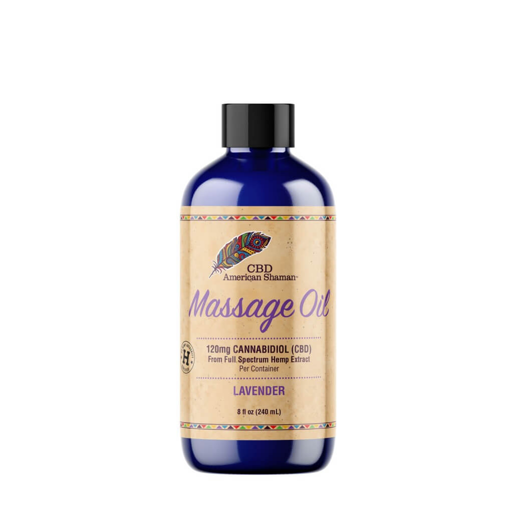 American Shaman CBD Massage Oil 120 mg Image_4