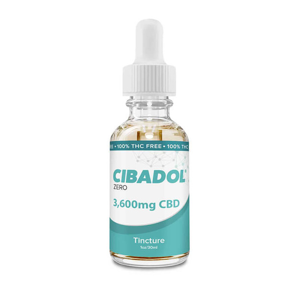 CBD Tincture - THC Free 1oz - 3600 mg logo