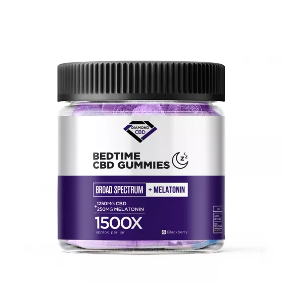 Broad Spectrum + Melatonin - Bedtime CBD Gummies - 1500X logo
