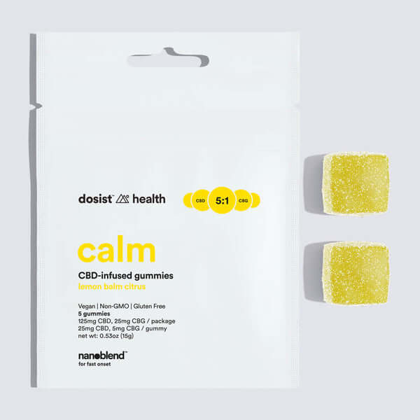 calm CBD+ gummy, 125mg logo