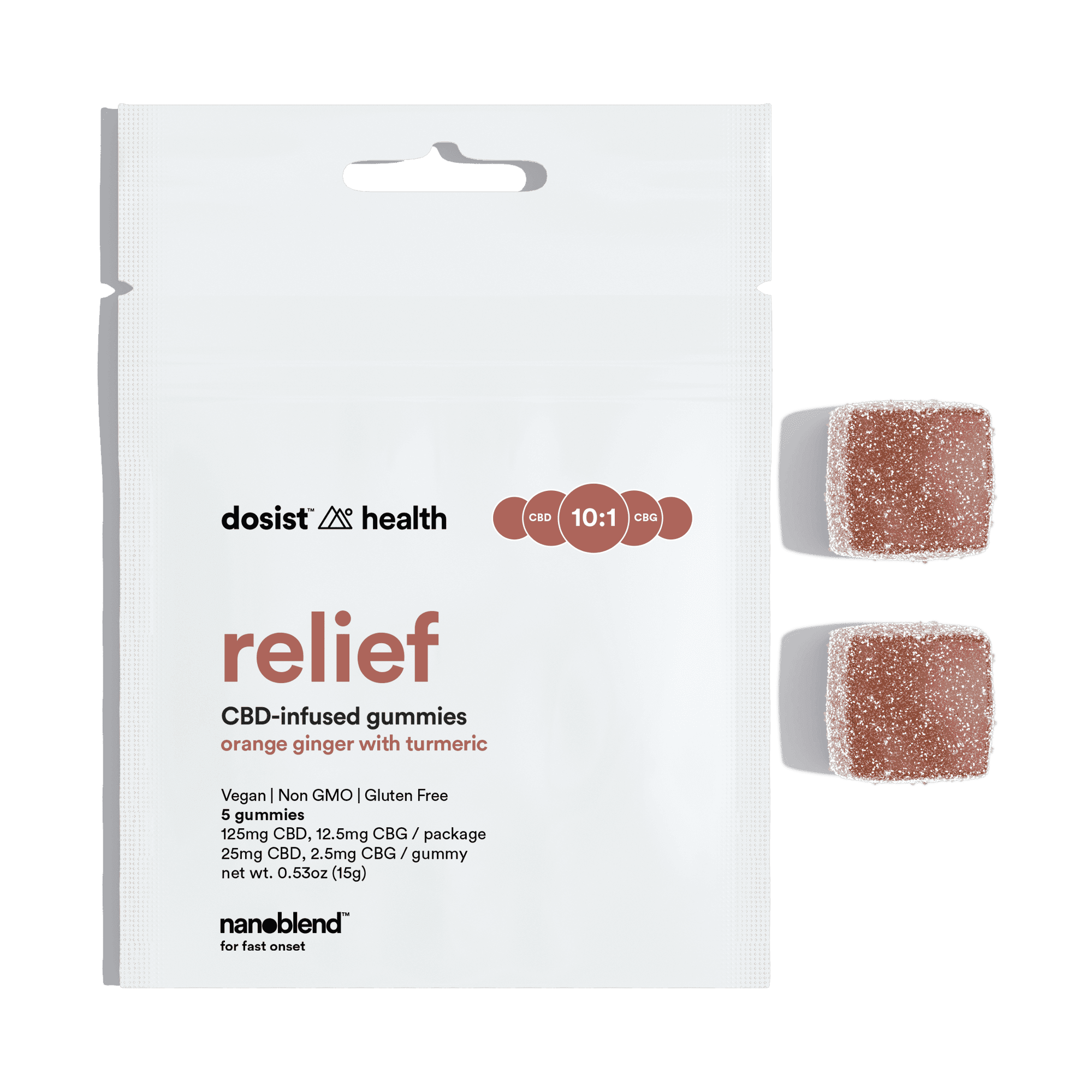 relief CBD+ gummy logo