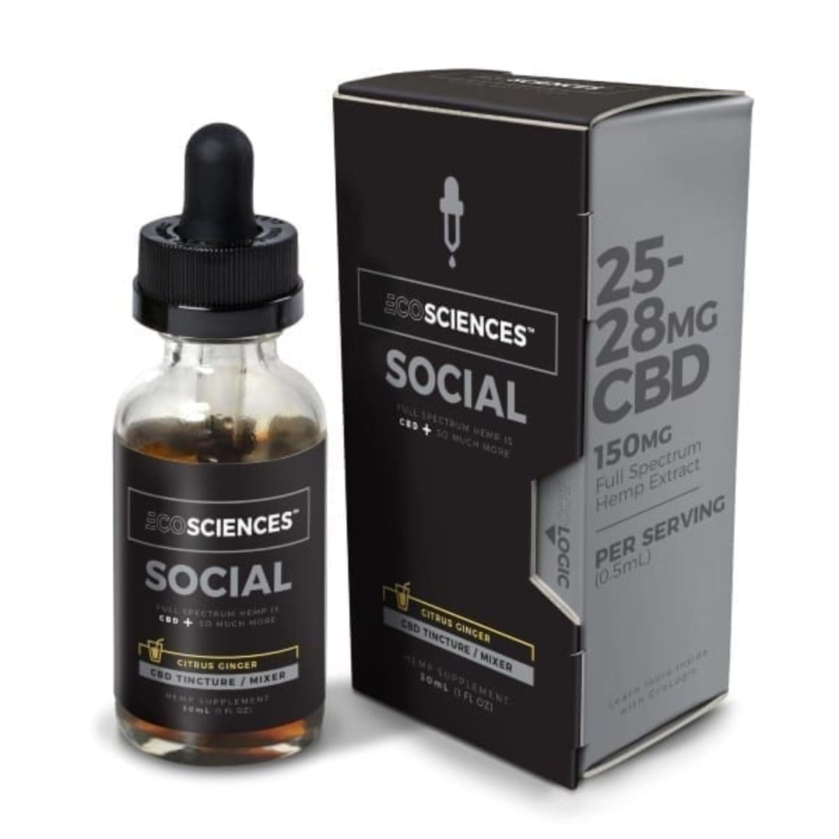 SOCIAL Citrus Ginger 30ml logo